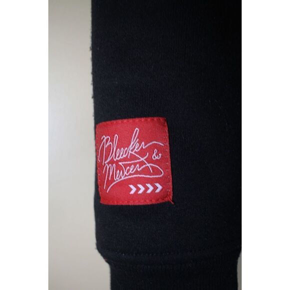 Bleeker & Mercer Graphic Black Hoodie - Men's XL - Picture 3 of 5